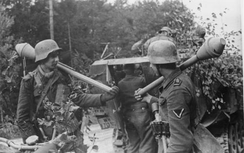 Немецкие войска в обороне Мемеля. Октябрь 1944 г. 
