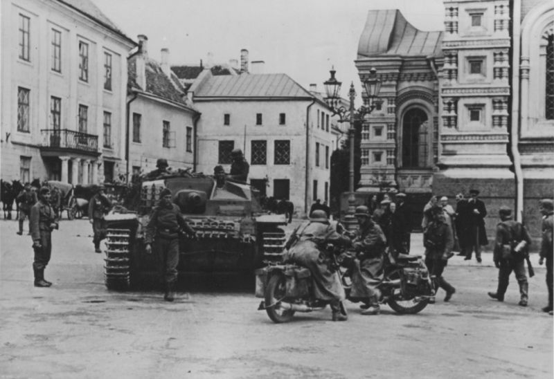 Таллин в оккупации. 1941 г. 
