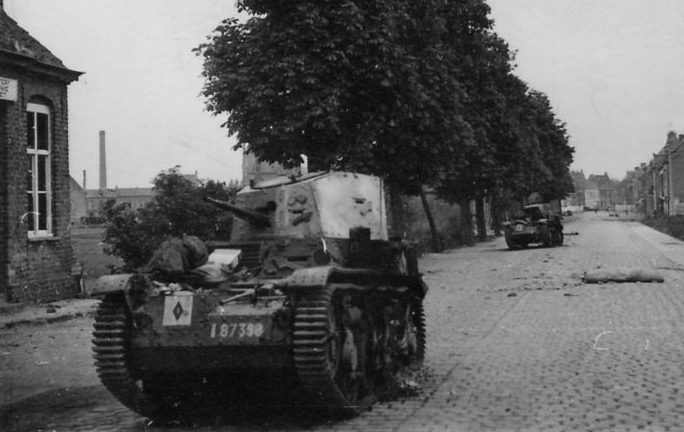 Французская военная техника, брошенная в Бельгии. Май 1940 г. 