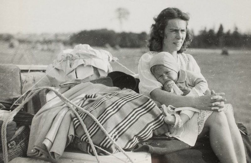 Беженцы из Эстонии. Август 1944 г.