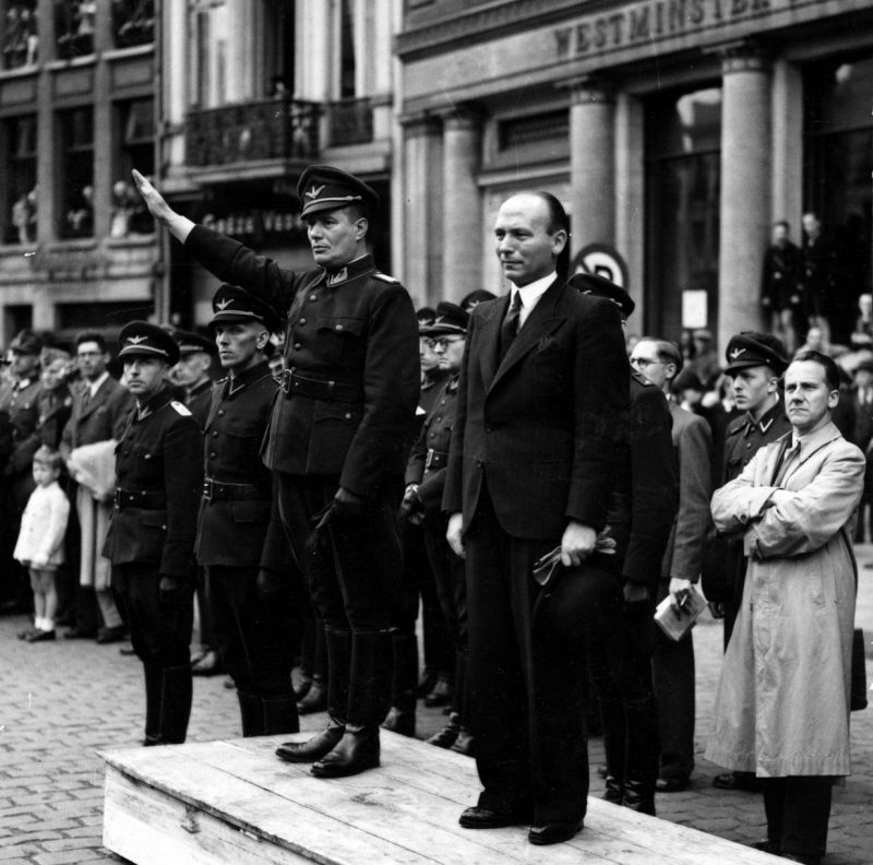 Брюссель в оккупации. 1941 г.