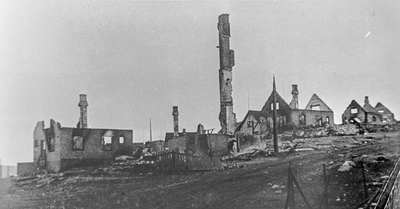 Руины Киркенеса. Октябрь 1944 г.