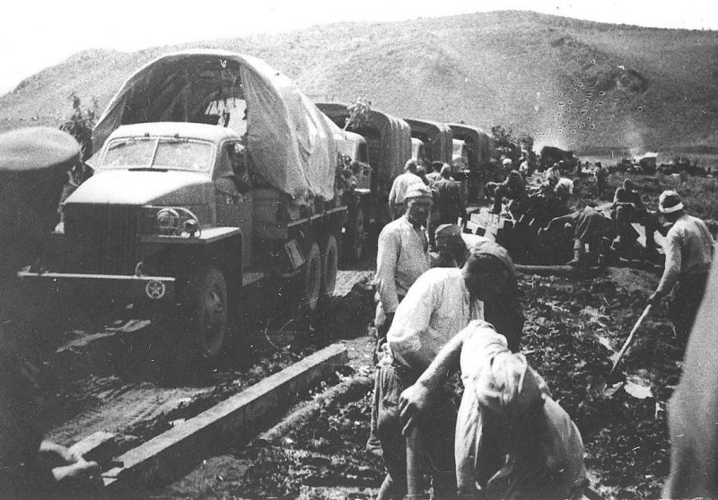 Советские войска в Маньчжурии. Август 1945 г.