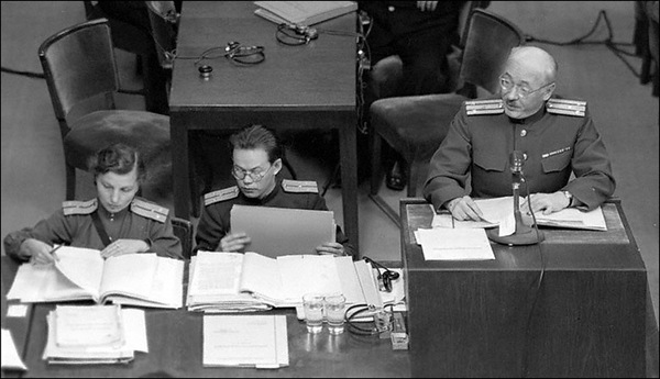 Выступление заместителя главного обвинителя от СССР полковника Покровского на Нюрнбергском процессе 1946 г. 