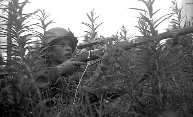 Снайпер Нистибков на Сахалине. Август 1945 г.