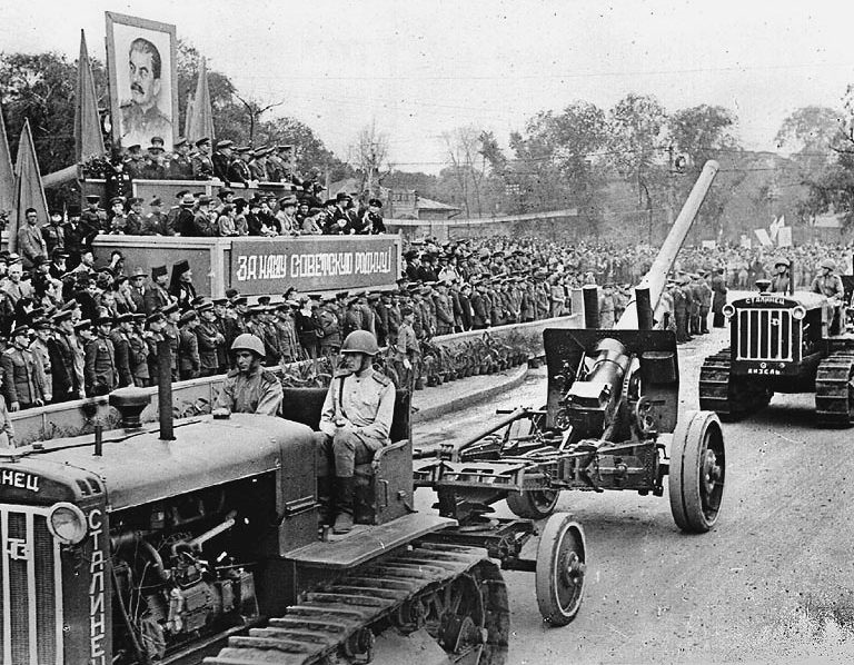Парад Победы над Японией. Харбин, 16 сентября 1945 г. 