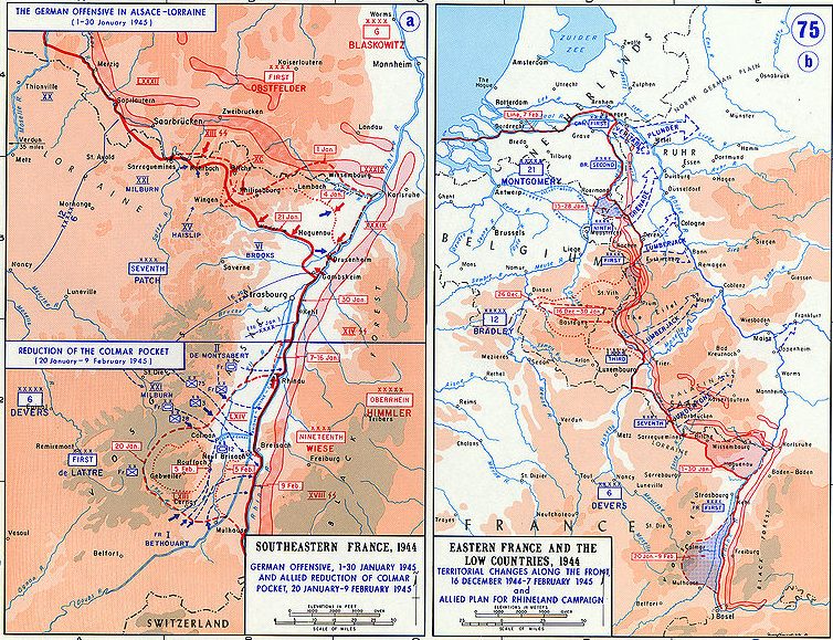 Положение немецких войск в операции «Северный ветер».