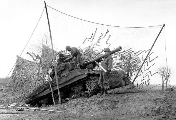 Американские истребители танков. Январь 1945 г.