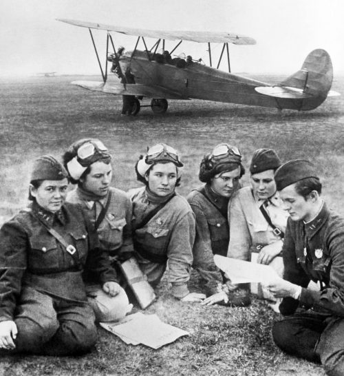 Аэродром 588 ЛНБАП. 1942 г.