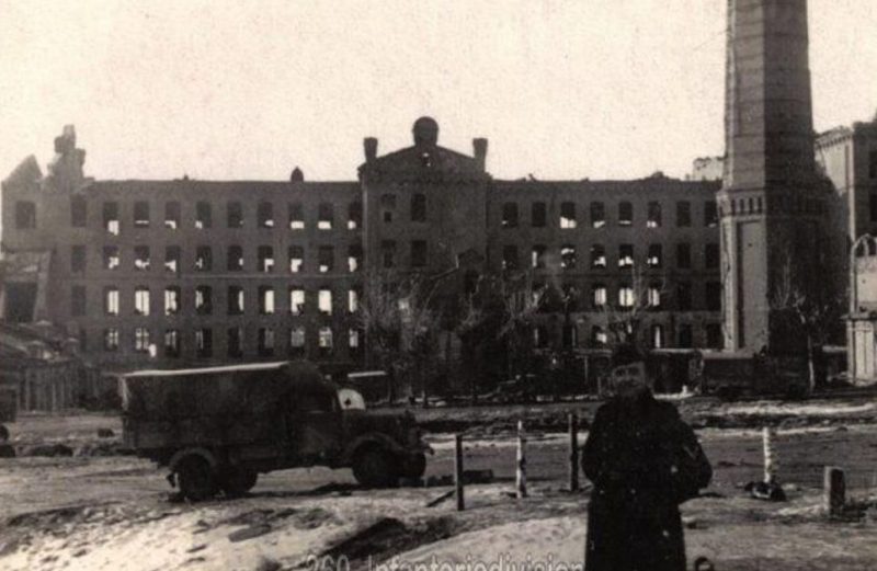 Оккупанты в Ярцево. Март 1943 г.