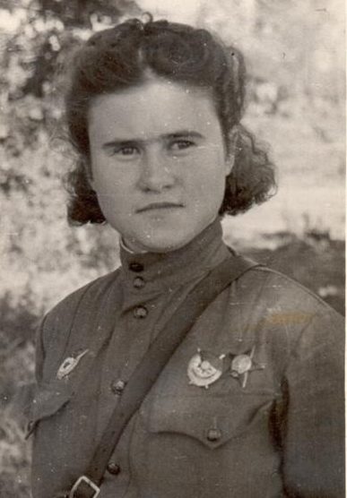 Штурман Евдокия Пасько. 1942 г. 