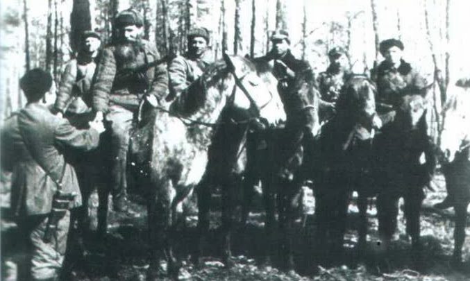 Партизаны, действовавшие в районе Мозыря. 1943 г.
