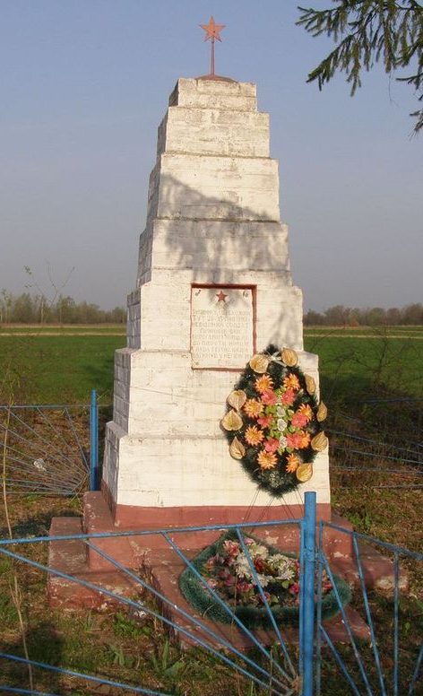 с. Тупичев Городнянского р-на. Могила неизвестного воина, погибшего 29 августа 1941 при обороне села. 