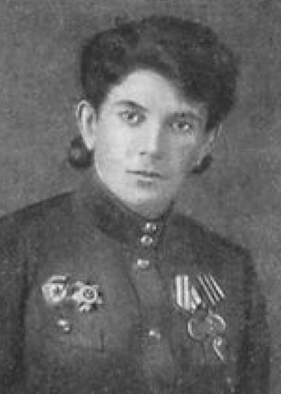 Адъютант эскадрильи 46-го полка, гвардии лейтенант Мэри Жуковицкая. 1943 г.