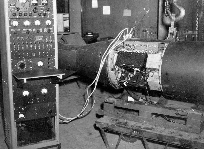 Тестирование атомной бомбы «Малыш». Июль 1945 г.