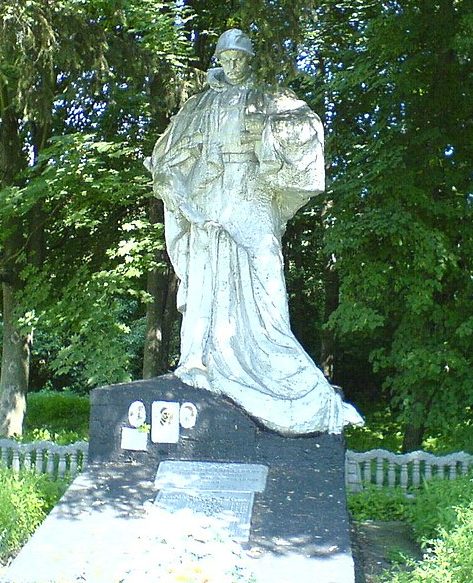 с. Свидовец Бобровицкого р-на. Могила неизвестного советского воина, погибшего в 1943 году.