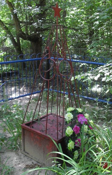 г. Дружба Ямпольского р-на. Братские могилы на кладбище воинов, погибших в боях за город. 