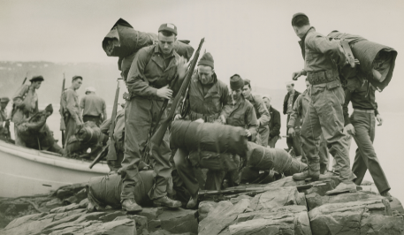 Катера береговой охраны у берегов Гренландии. 1941 г.