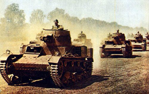 Легкие танки «Vickers Ew» в польской армии. Лето 1939 г. 
