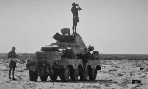 Тяжелый бронеавтомобиль Panzerspähwagen Sd.Kfz. 231 Ливия, 1941 г.