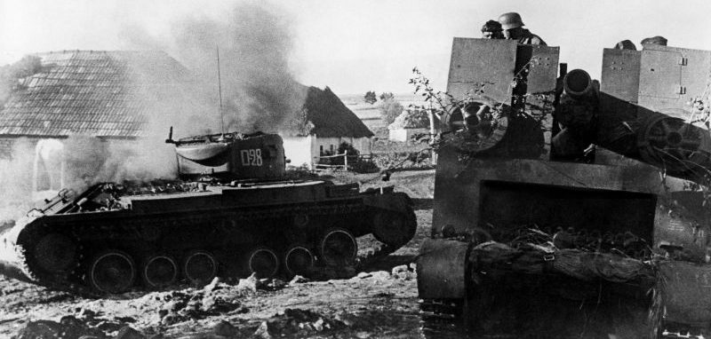 САУ Sturmpanzer I «Бизон» под Харьковом. Май 1942 г.