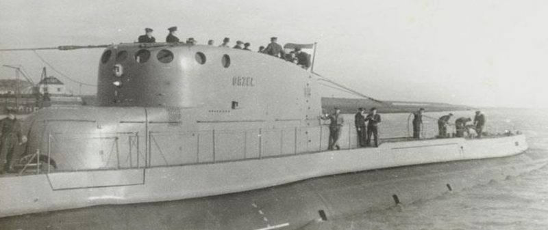 Подводная лодка «Орзел». 1939 г.
