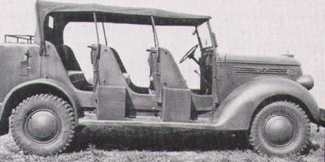 Внедорожник Ford-DAF 81-Y. 1941 г. 