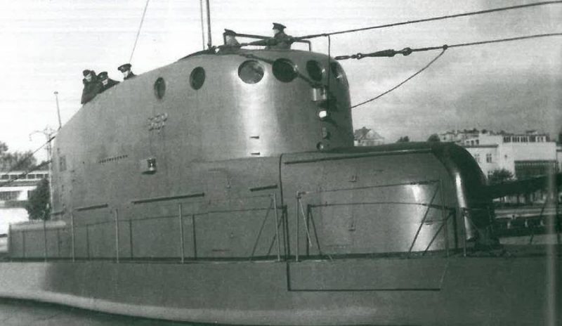 Боевая рубка подлодки «Sęp». 1939 г.