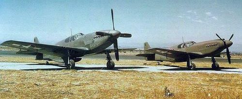 A-36A Apache на аэродроме. 1943 г. 