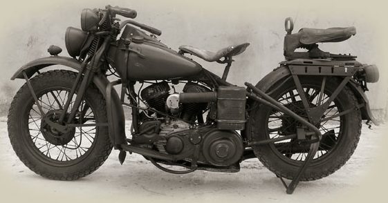 Мотоцикл Harley-Davidson WLA. 1942 г.