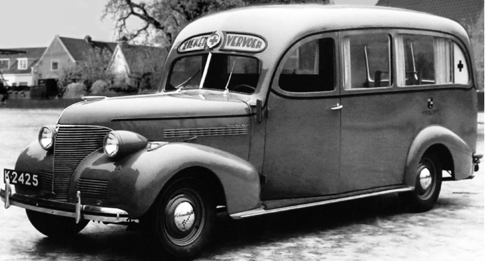 Санитарная машина Chevrolet Master. 1942 г. 
