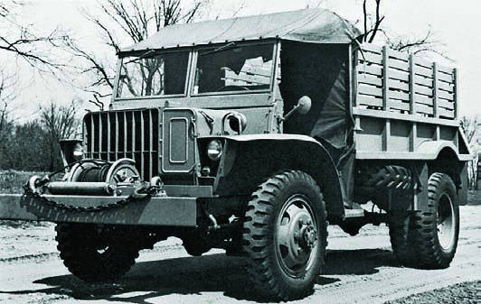 Бортовой грузовик GMC DAK. 1942 г. 