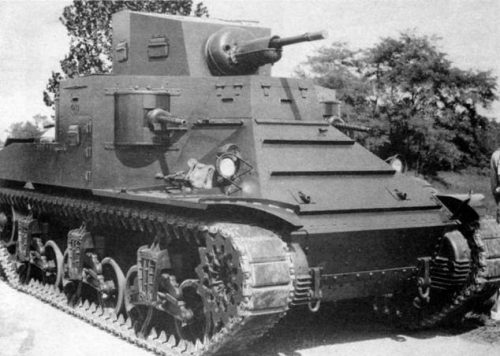 Средний танк М-2А1. 1943 г. 