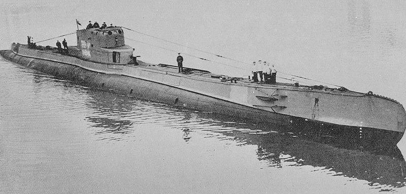 Подводная лодка «Орзел» в Англии. 1940 г. 