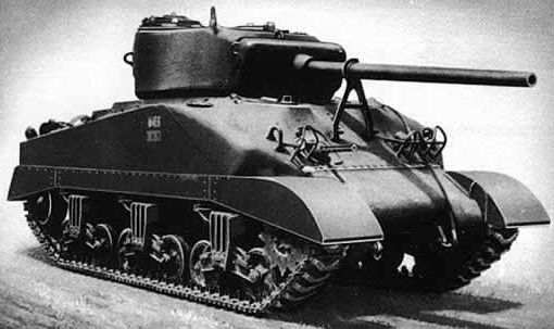 Средний танк M-4A1. 1943 г.