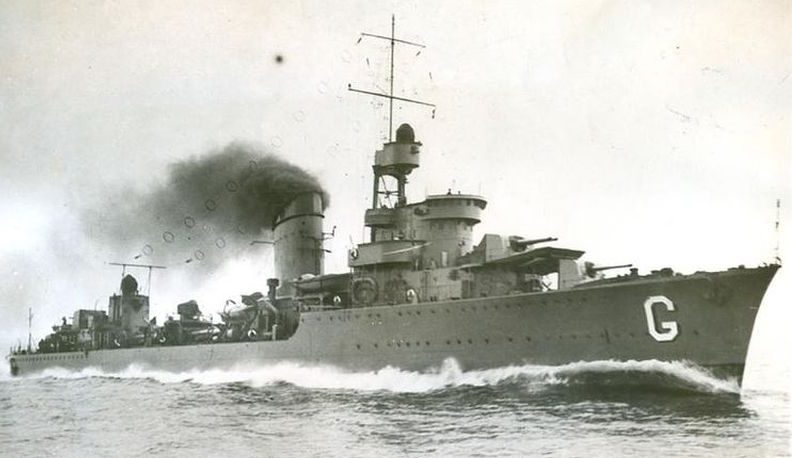 Эсминец «Гром».1940 г. 