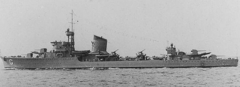 Эсминец «Гром».1940 г. 