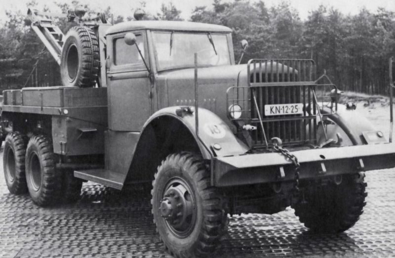 Ремонтно-эвакуационная машина Ward LaFrance M-1. 1943 г.