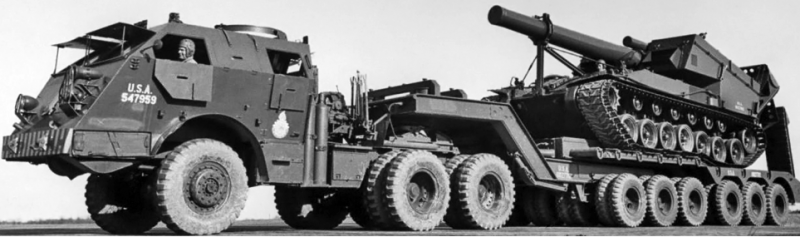 Автопоезд Pacific М-25 (Dragon Wagon). 1943 г.