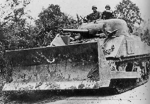 Бульдозер M-4 Dozer. 1943 г. 