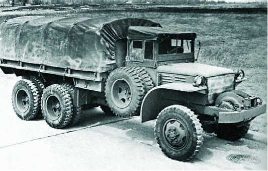 Бортовой грузовик GMC DAKW. 1943 г. 