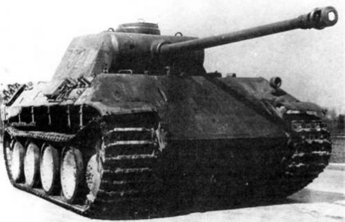 Тяжелый танк Panzerkampfwagen V Panther Ausführung D. 1944 г.