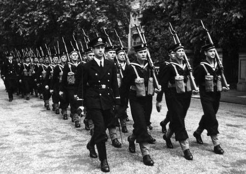 Польские моряки в Англии. 1943 г.