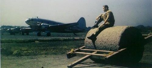 Авиабазе Башии, Чунцин. Китай, начало 1945 г.