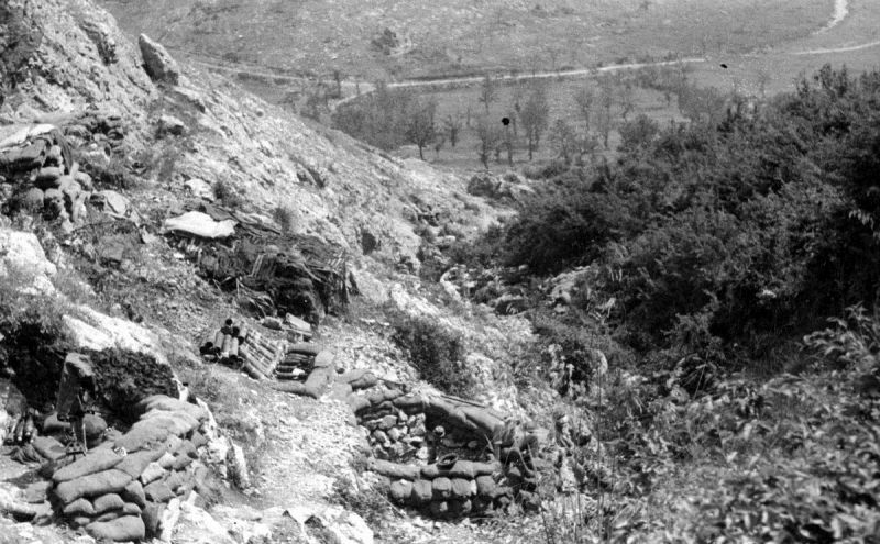 Польские войска в окрестностях Монте-Кассино. 1944 г. 