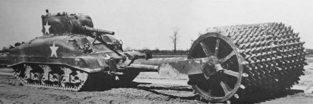 Катковый трал T-9E1. 1944 г. 