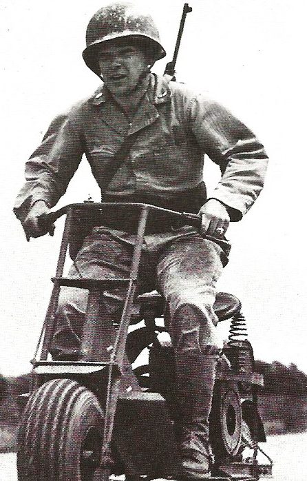 Минимотоцикл Cushman 53 Airborne. 1944 г. 