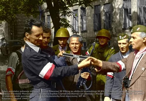 Участники Варшавского восстания. 1944 г. 