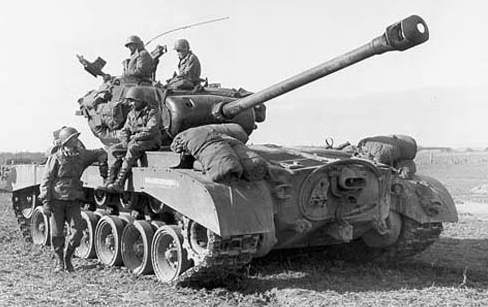 Тяжелый танк М-26 «Pershing». 1945 г. 