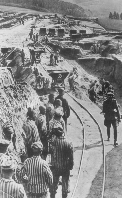 Трудовой лагерь Маутхаузен. 1941 г. 